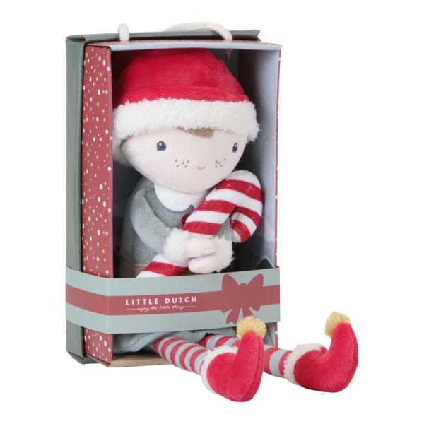 Little Dutch X-MAS Kuschelpuppe Weihnachten Jim 35cm