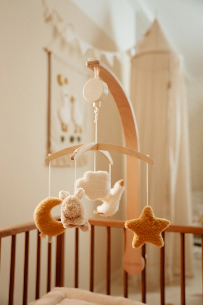 Little Dutch Musikmobile Holz Newborn Naturals