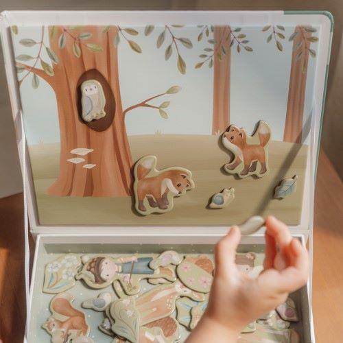 Little Dutch Magnet Puzzle Forest Friends