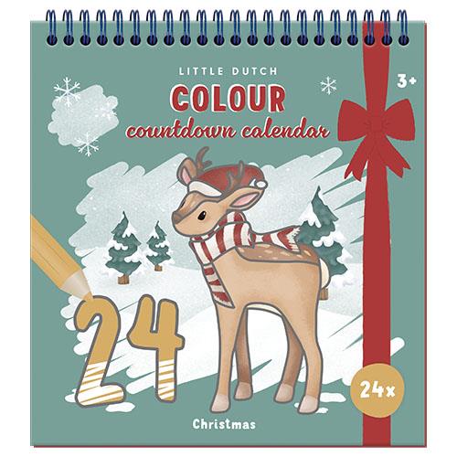 Little Dutch Malbuch Adventskalender X-Mas