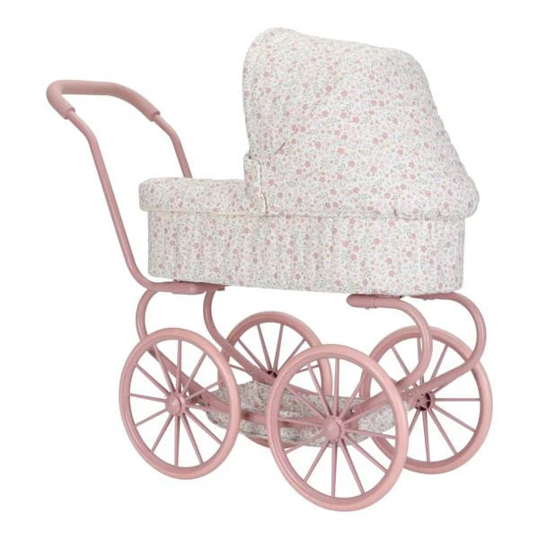 Little Dutch rosa Puppenwagen Metall Soft Flowers