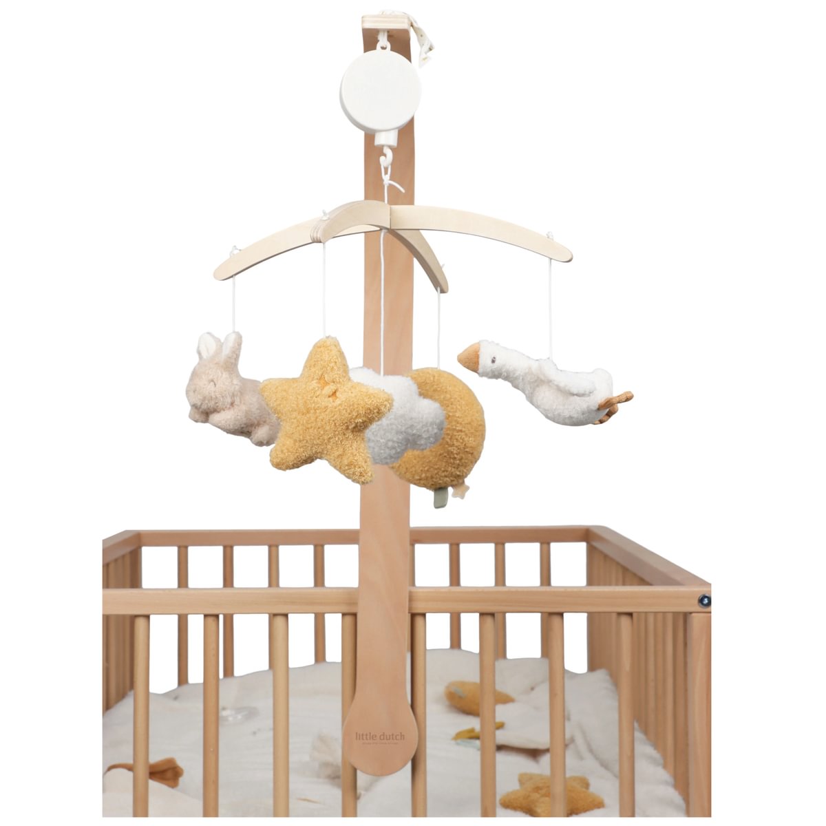 Little Dutch Musikmobile Holz Newborn Naturals