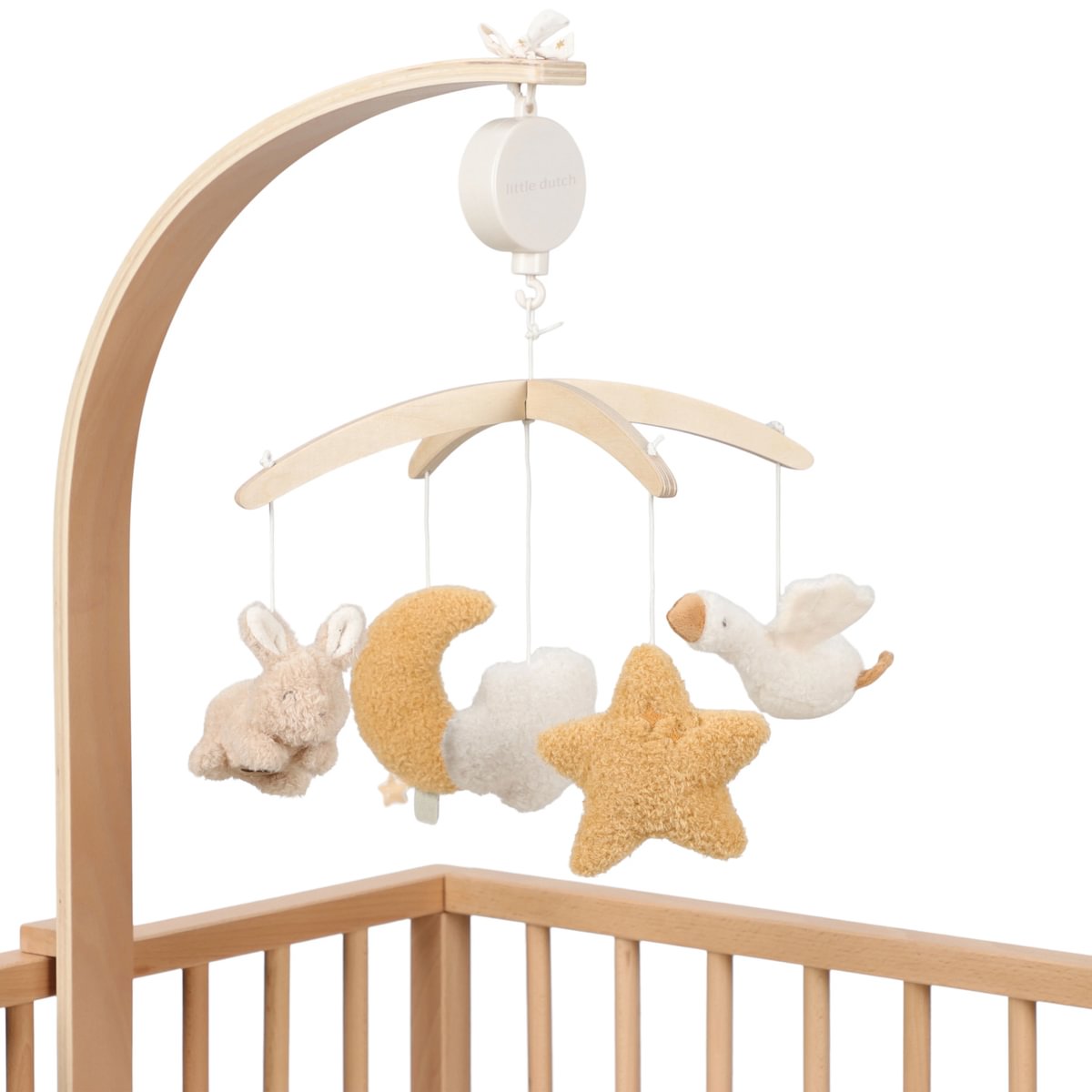 Little Dutch Musikmobile Holz Newborn Naturals