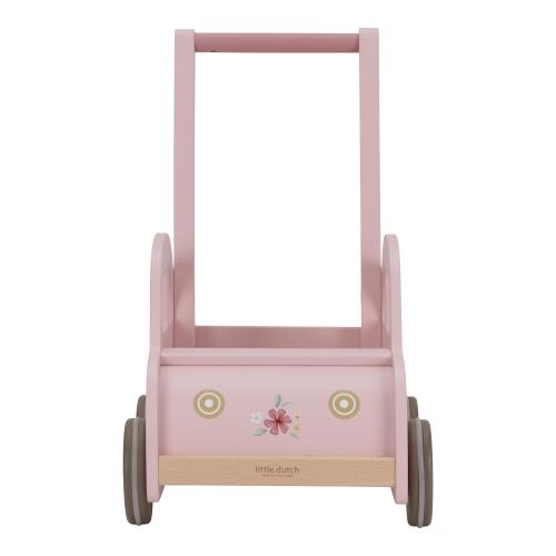 Little Dutch rosa Laufwagen Holz Fairy Garden