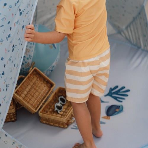 Little Dutch Pop-up Strandzelt Ocean Dreams Blue Strandmuschel blau