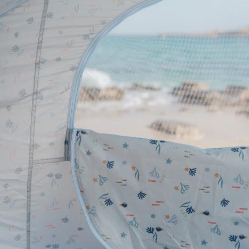 Little Dutch Pop-up Strandzelt Ocean Dreams Blue Strandmuschel blau