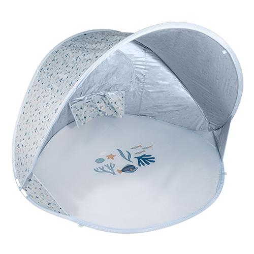 Little Dutch Pop-up Strandzelt Ocean Dreams Blue Strandmuschel blau