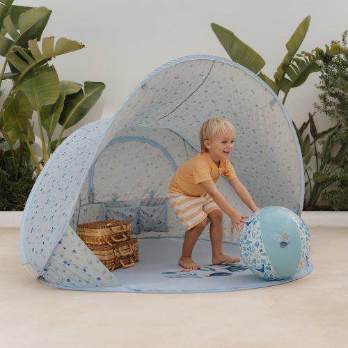 Little Dutch Pop-up Strandzelt Ocean Dreams Blue Strandmuschel blau