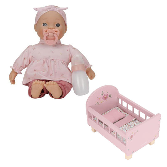 Little Dutch Bundle: Babypuppe Lily & Puppenbett