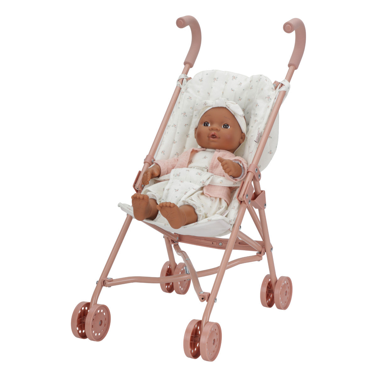 Little Dutch rosa Puppenbuggy aus Metall