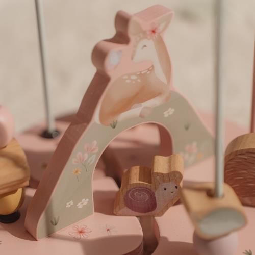 Little Dutch rosa Aktivitätsspirale Holz groß Fairy Garden