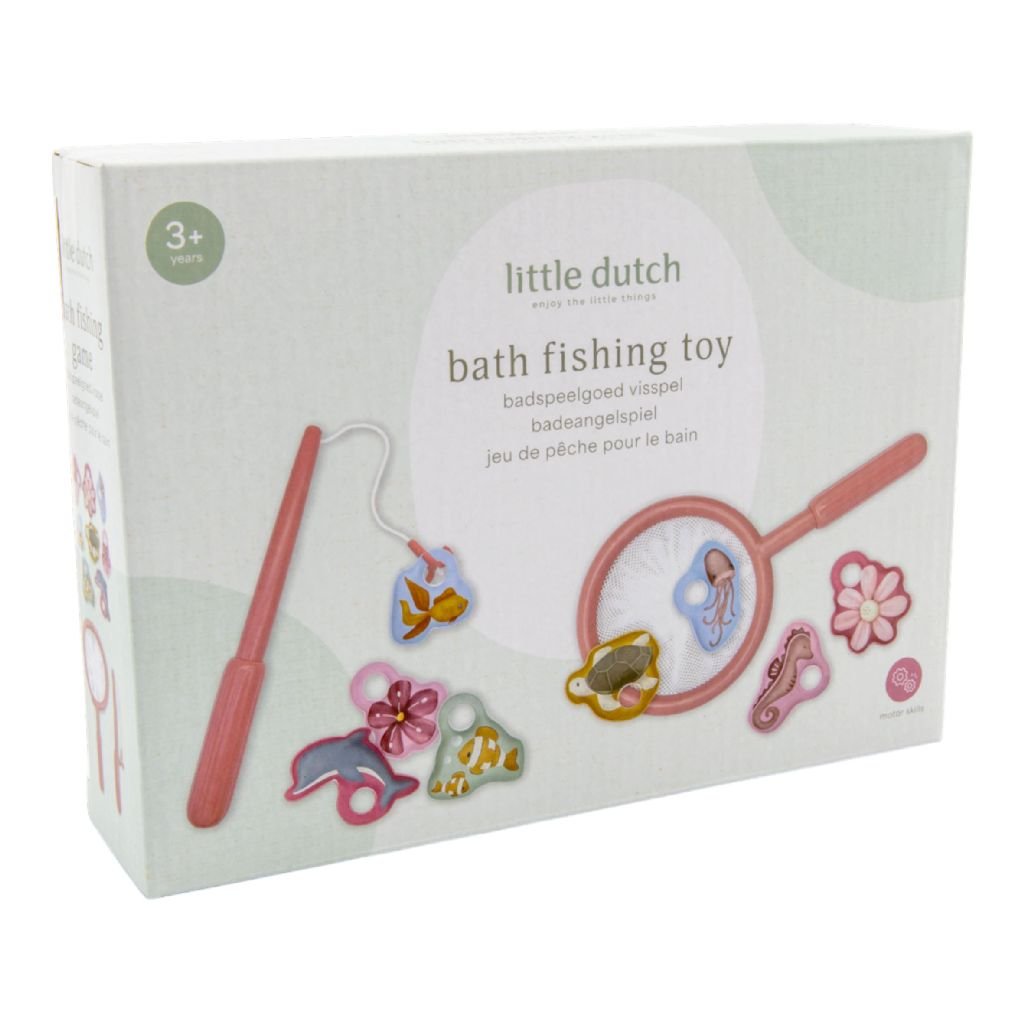 Little Dutch Angelspiel rosa Fischspiel Bad