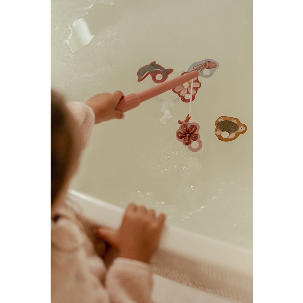 Little Dutch Angelspiel rosa Fischspiel Bad