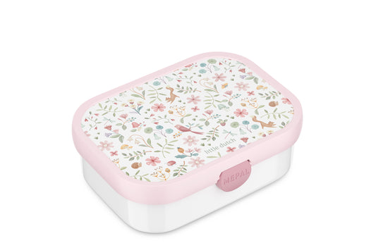 Little Dutch rosa Brotdose Bento-Einsatz und Gabel Campus - Mepal Fairy Wonders