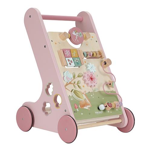 Little Dutch rosa Laufwagen Multi Activity rosa Holz Fairy Garden