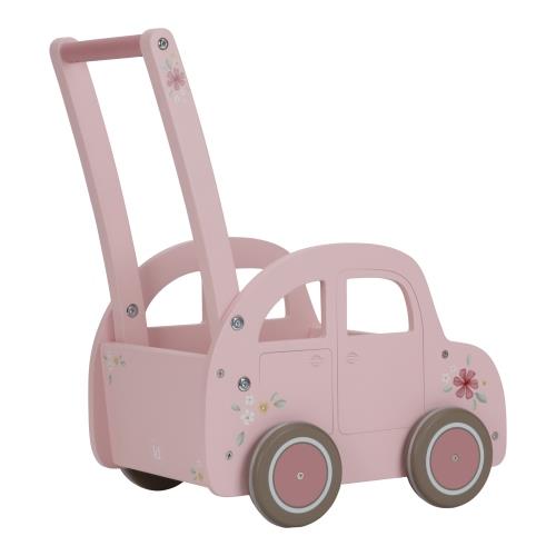 Little Dutch rosa Laufwagen Holz Fairy Garden