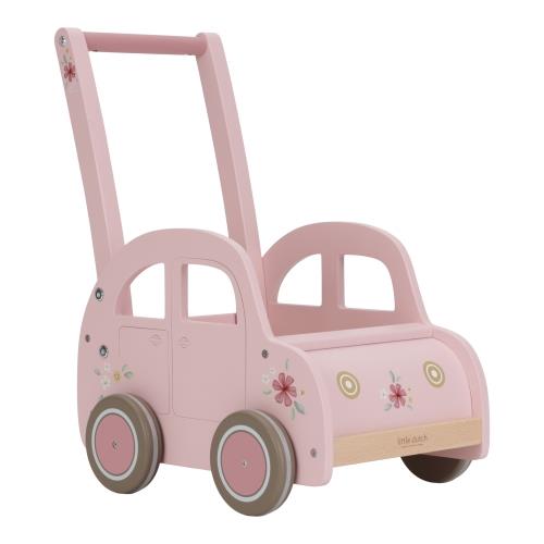 Little Dutch rosa Laufwagen Holz Fairy Garden