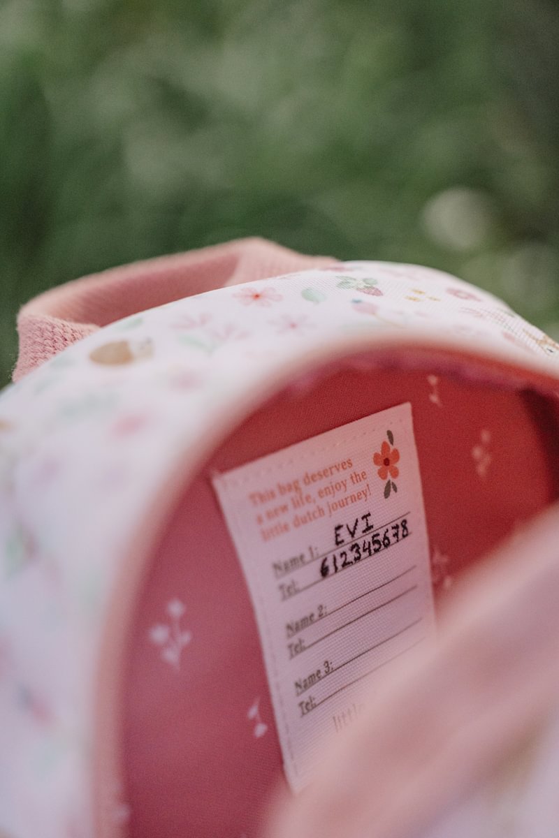 Little Dutch rosa Kinder Rucksack Fairy Garden