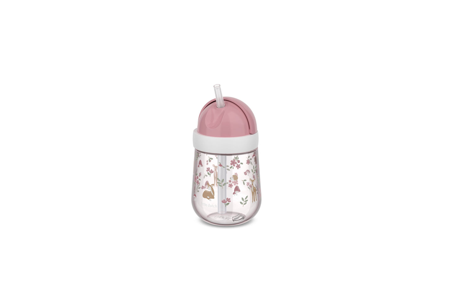 Little Dutch rosa Strohhalmbecher Mepal Mio 300 ml Fairy Garden