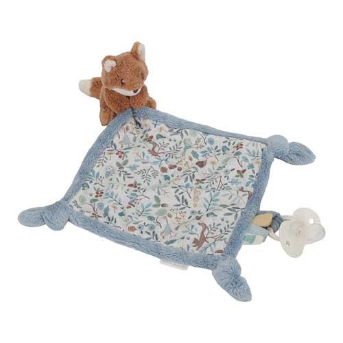Little Dutch Kuscheltuch blau Fuchs Forest Friends