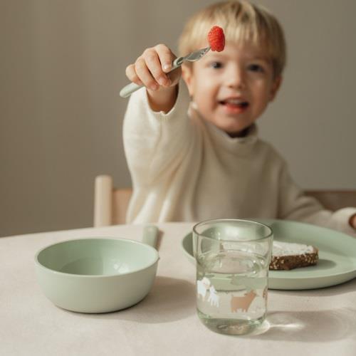 Little Dutch Kinder Geschirrrset Mio 6-teilig Little Farm Mepal grün