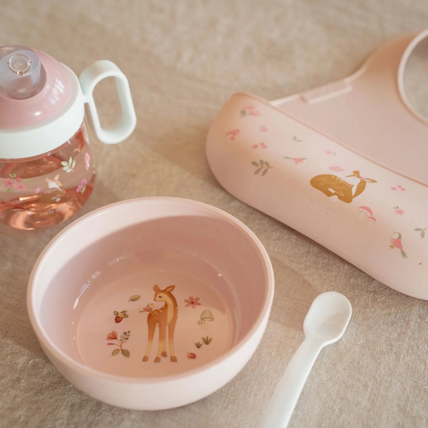 Little Dutch Baby Lernlöffel Mepal 2-teilig in Box Fairy Garden