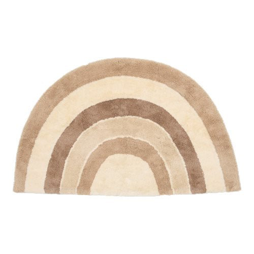 Little Dutch Teppich Regenbogen natur sand 80x130cm