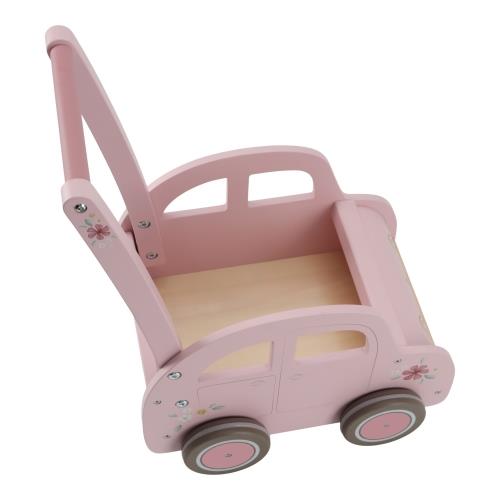 Little Dutch rosa Laufwagen Holz Fairy Garden