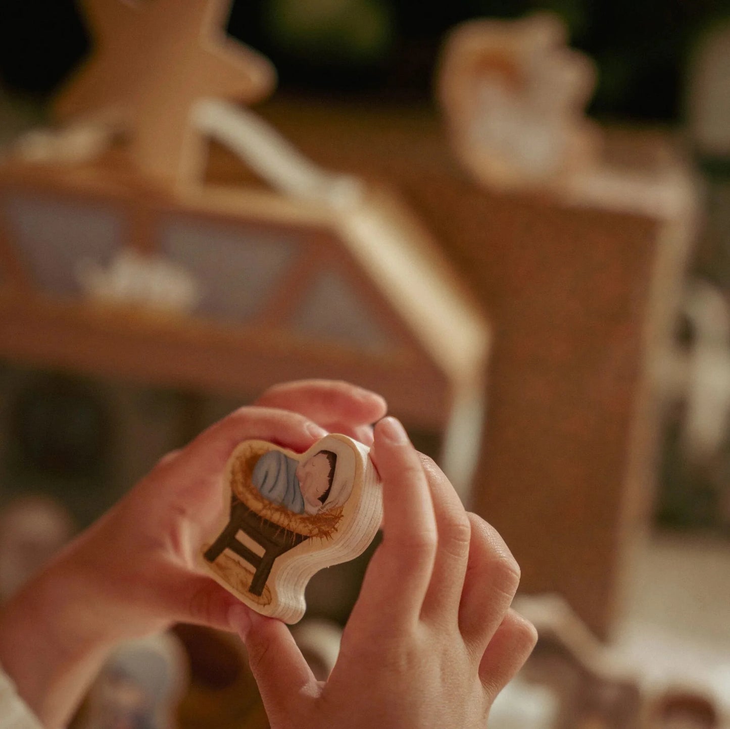 Little Dutch Weihnachtskrippe Spielkoffer