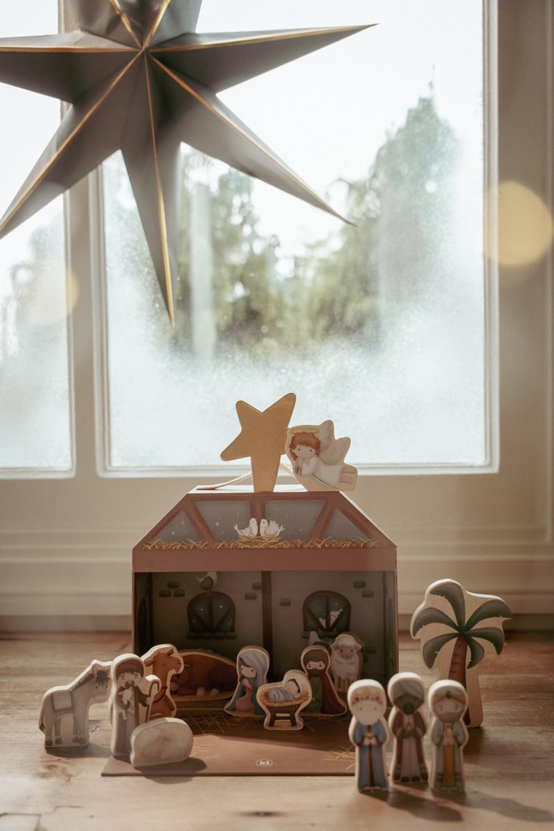 Little Dutch Weihnachtskrippe Spielkoffer