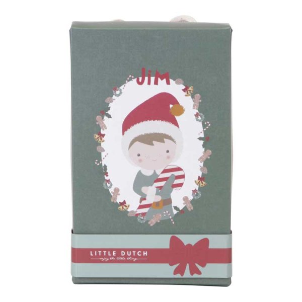 Little Dutch X-MAS Kuschelpuppe Weihnachten Jim 35cm