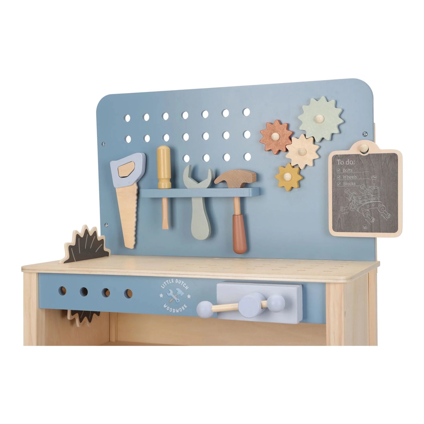 Little Dutch Werkbank mit Kreissäge Holz