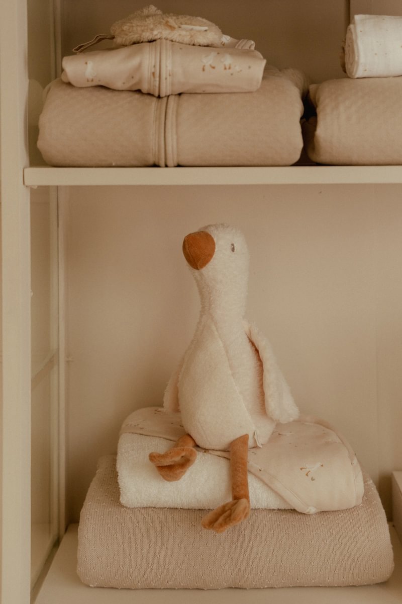 Kuschelgans 25 cm Weiß Kleine Gans Little Goose Little Dutch