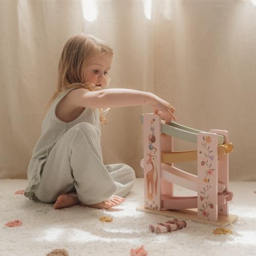 Little Dutch Holz Rollerbahn Fairy Garden Rosa