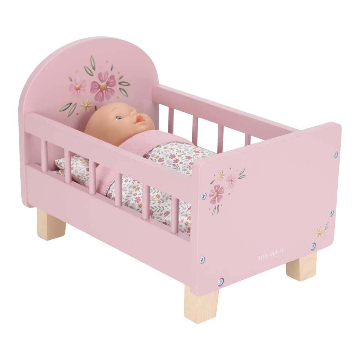 Little Dutch Bundle: Babypuppe Lily & Puppenbett