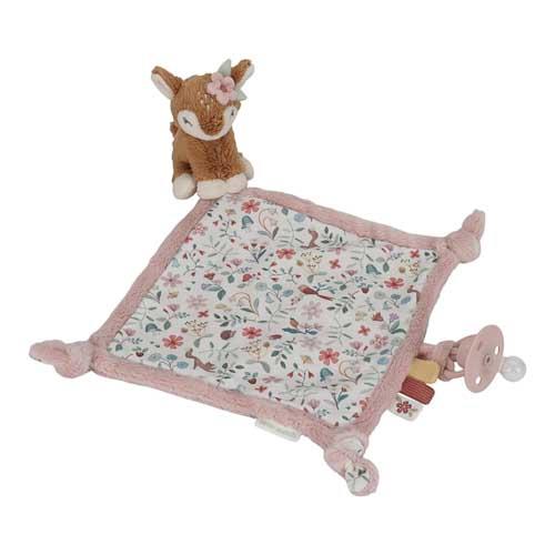 Little Dutch rosa Kuscheltuch Reh Fairy Garden