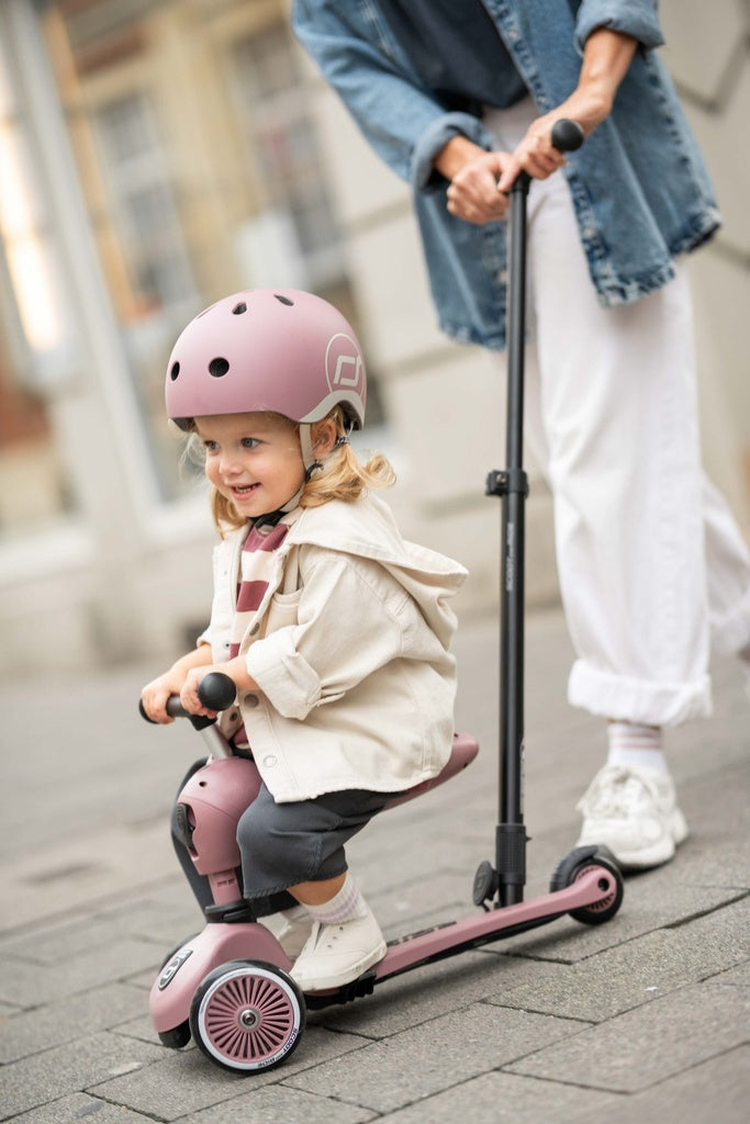 Scoot & Ride Highwaykick 1 Push and Go Wildberry rosa