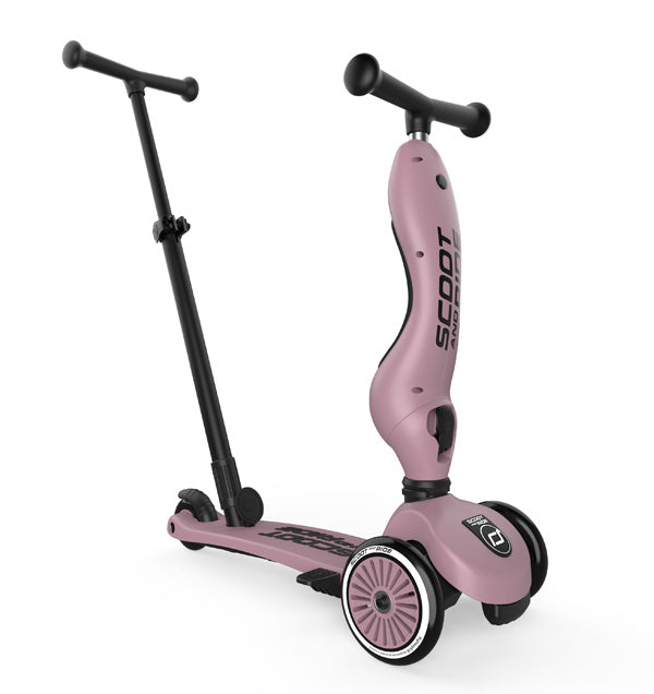 Scoot & Ride Highwaykick 1 Push and Go Wildberry rosa