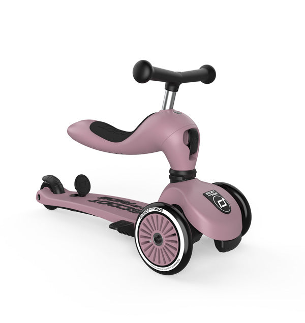 Scoot & Ride Highwaykick 1 Push and Go Wildberry rosa