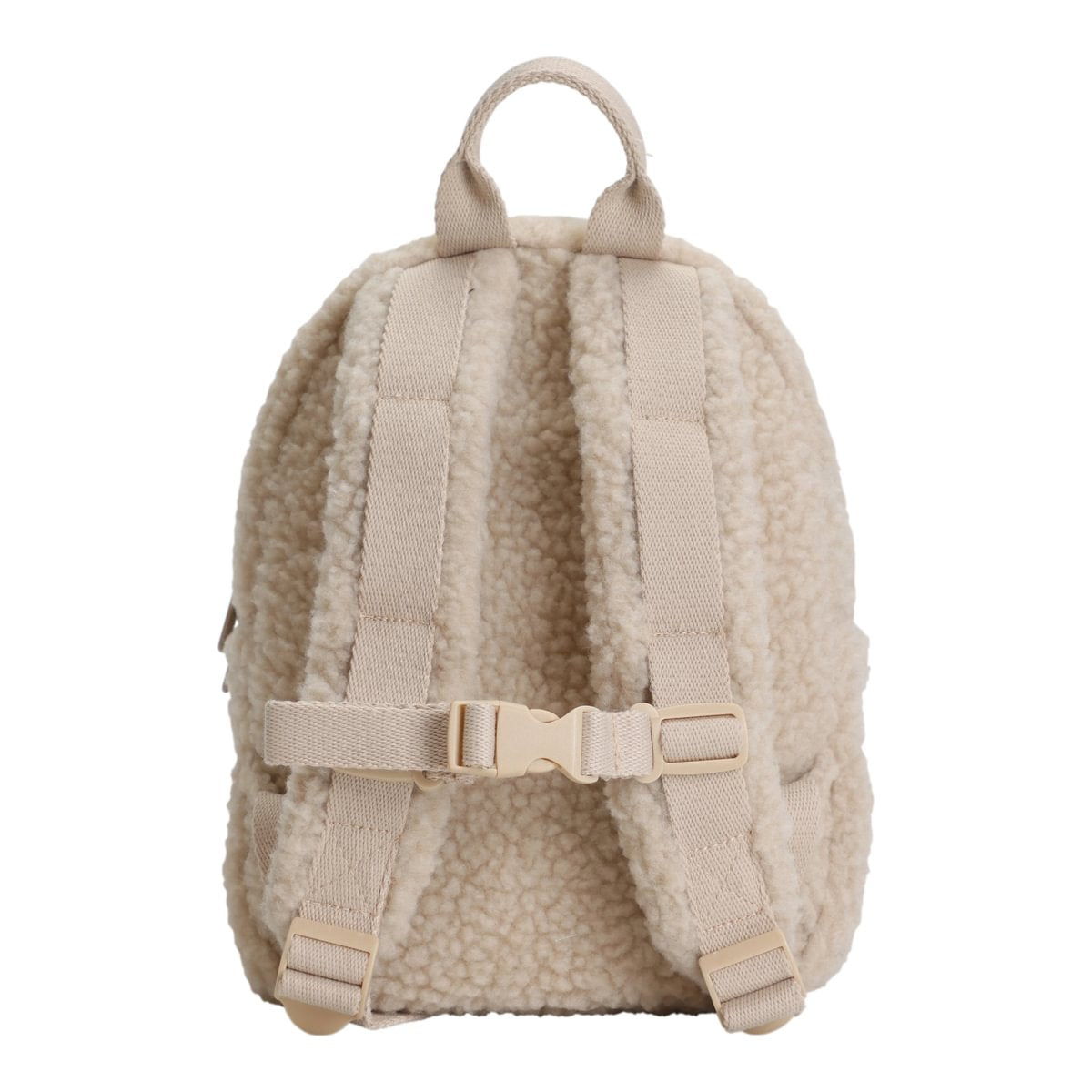 Kinderrucksack Teddy mit Blumen Sand Little Dutch