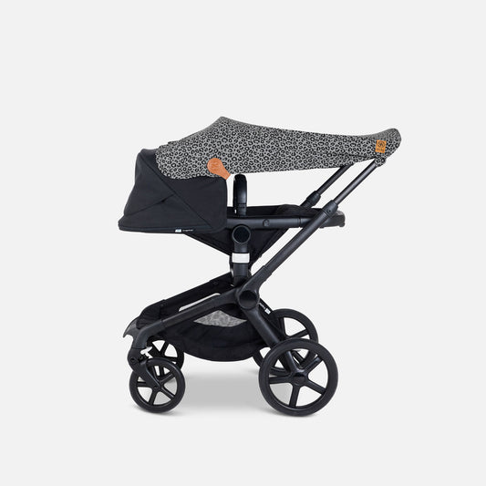 Cloby UV-Decke Leopard Grey UPF 50+ leo muster grau
